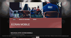 Desktop Screenshot of ecranmobile-fc.com